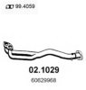ASSO 02.1029 Exhaust Pipe